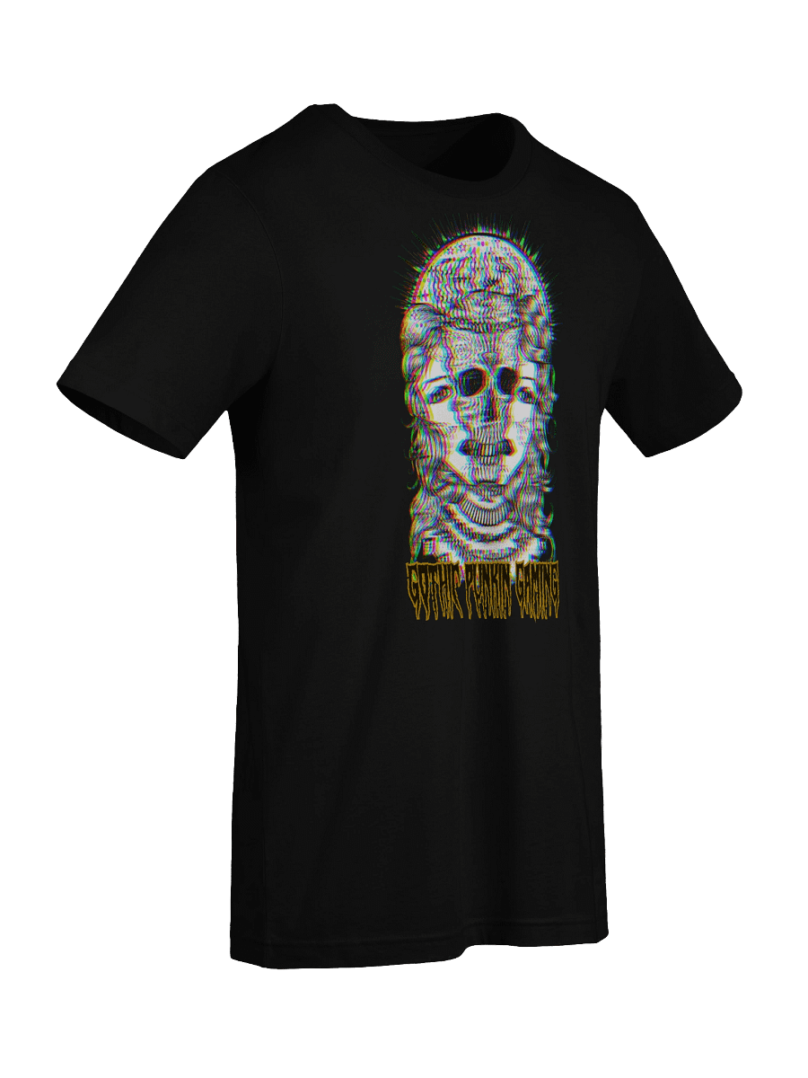 Women's Glitch Skull Gothic Punkin T-Shirt product image (41)