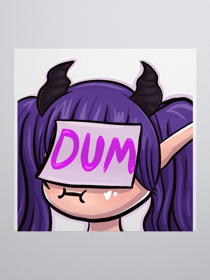 DUM Sleepy Emote Sticker product image (2)