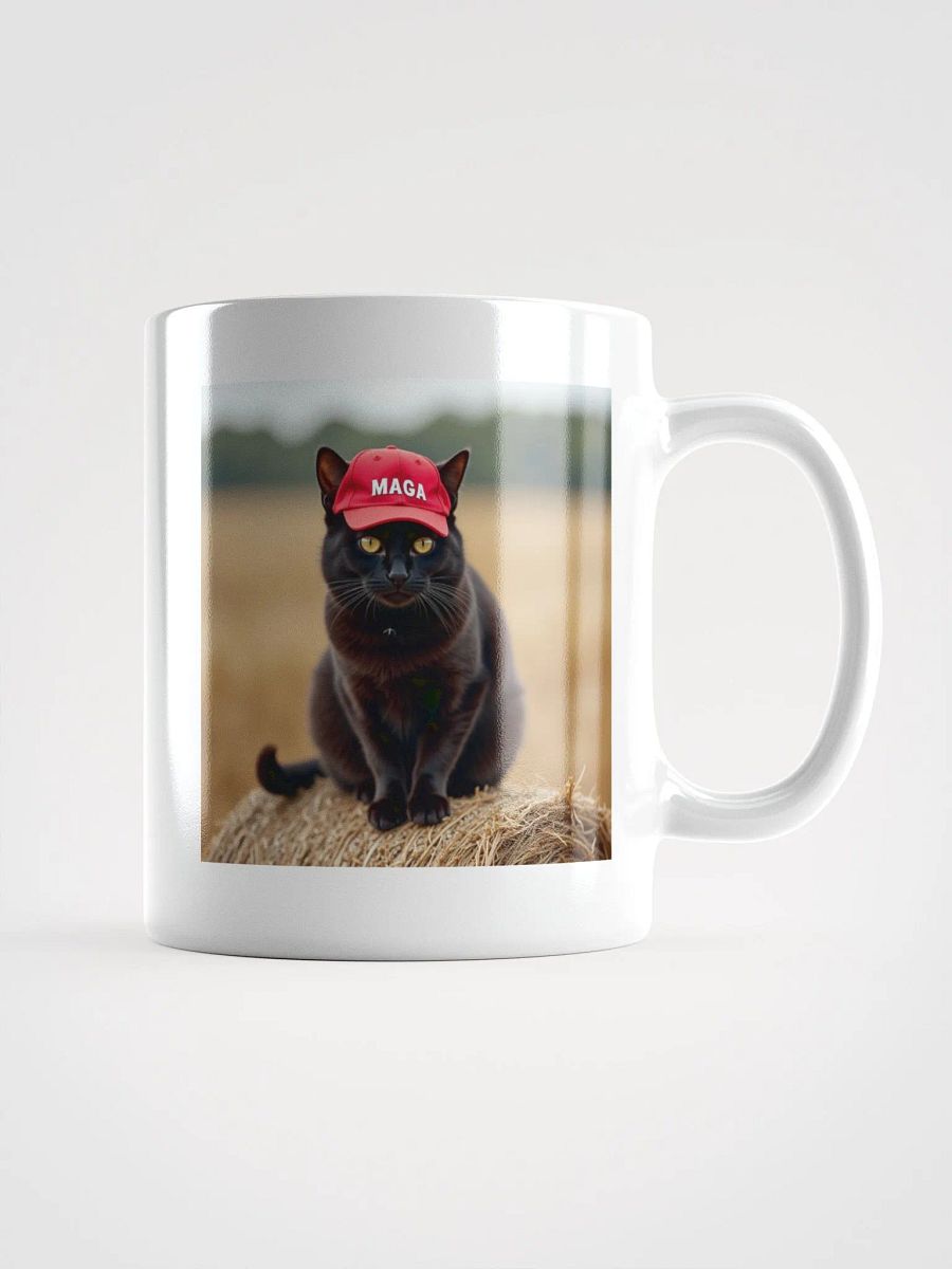MAGA CAT White Glossy Mug product image (1)