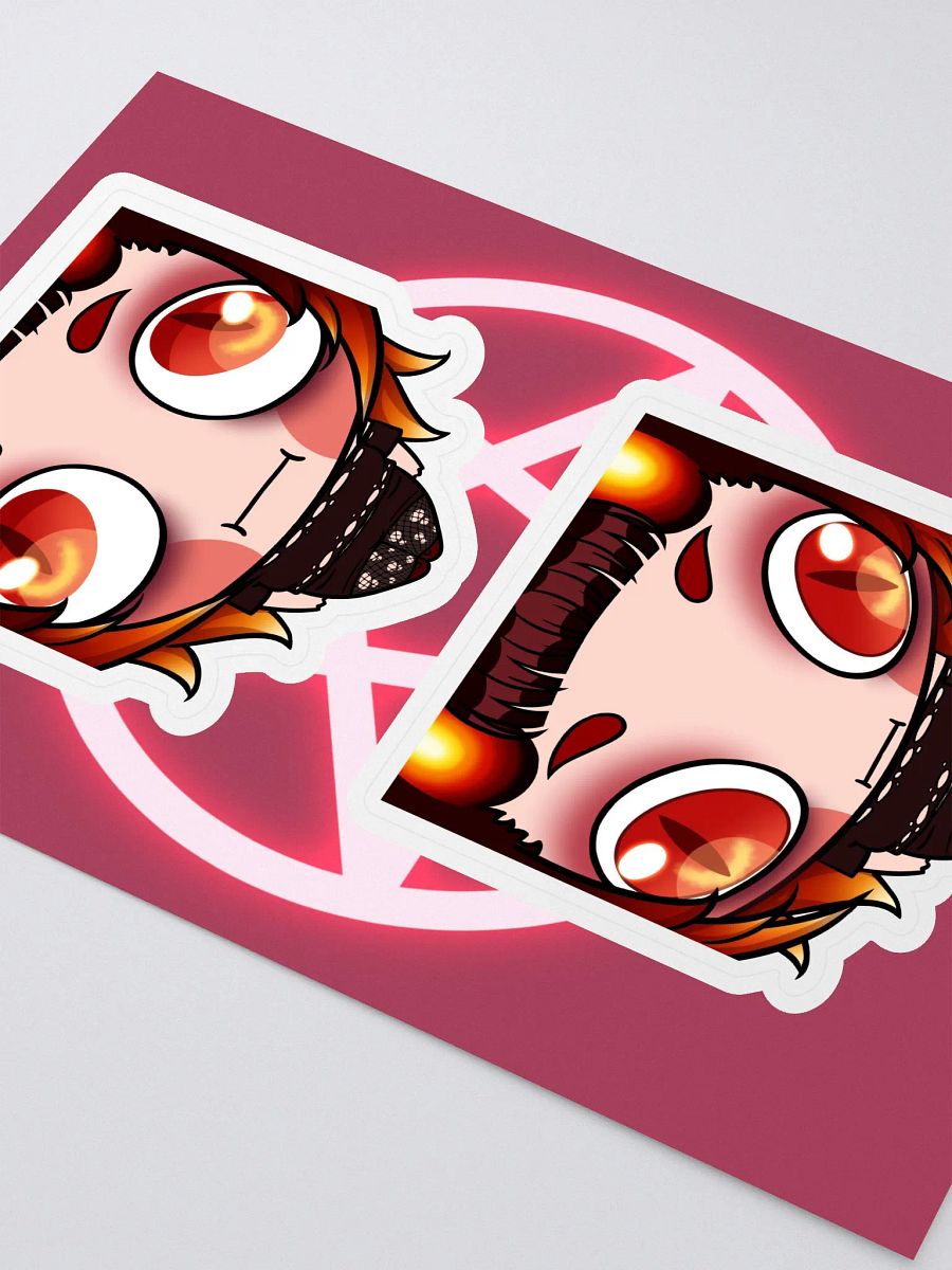 Flushed Emote Stickers product image (3)