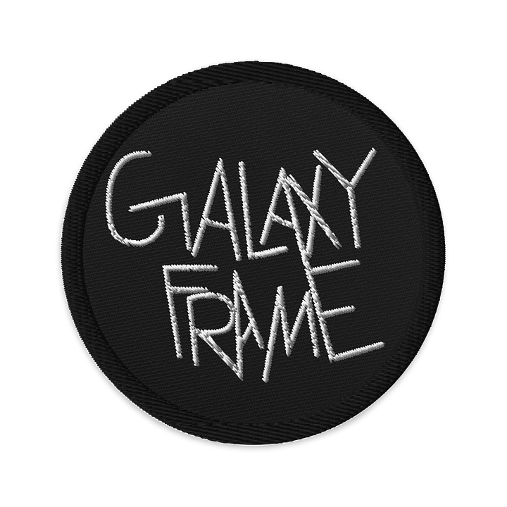 GalaxyFrame Logo Embroidered Patch product image (1)