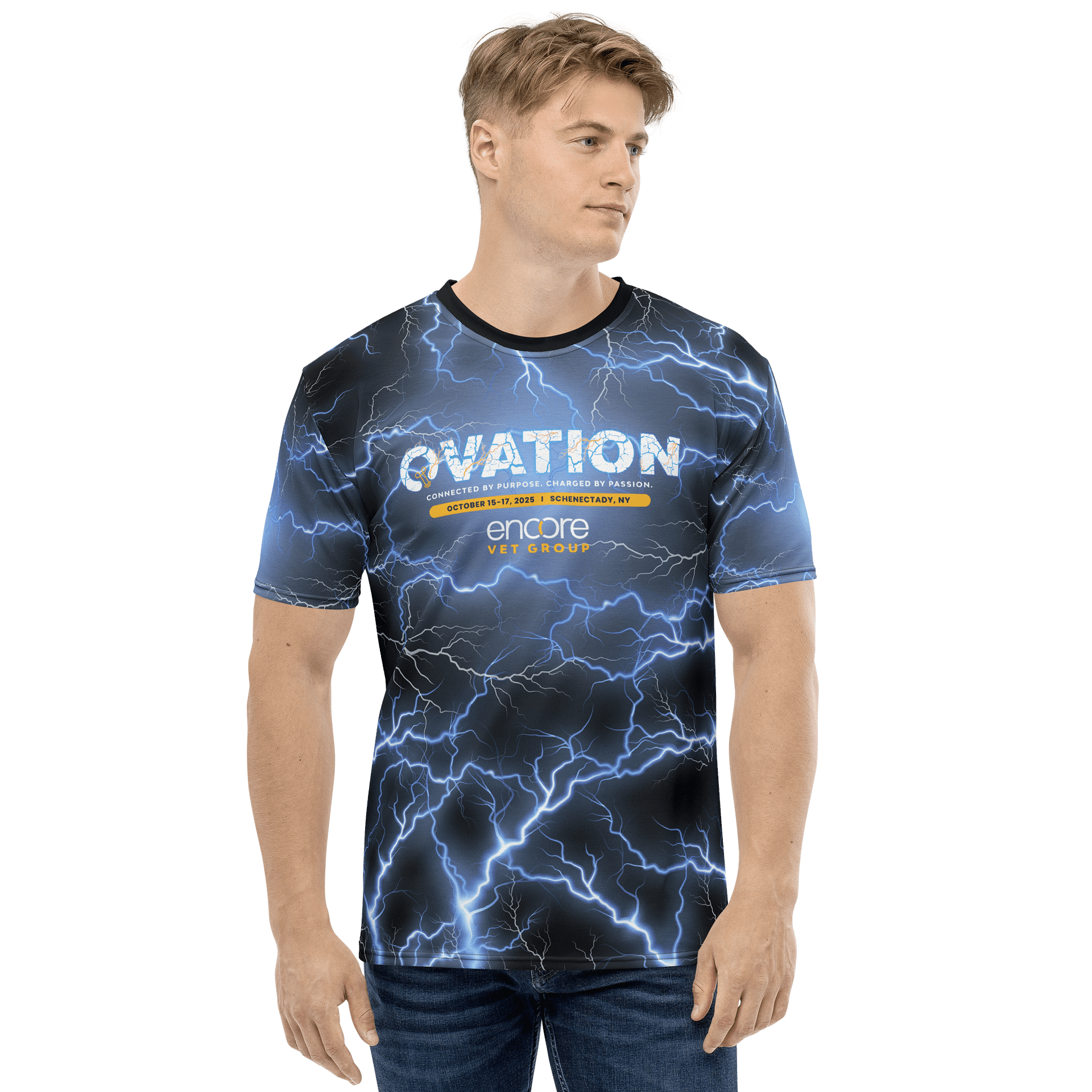 Ovation Lightning All-Over Print Tee product image (2)