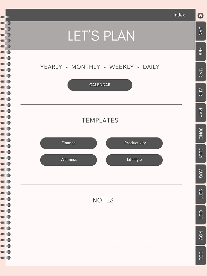 This Is Going To Be My Year - The Year Of The Horse Digital Planner product image (2)