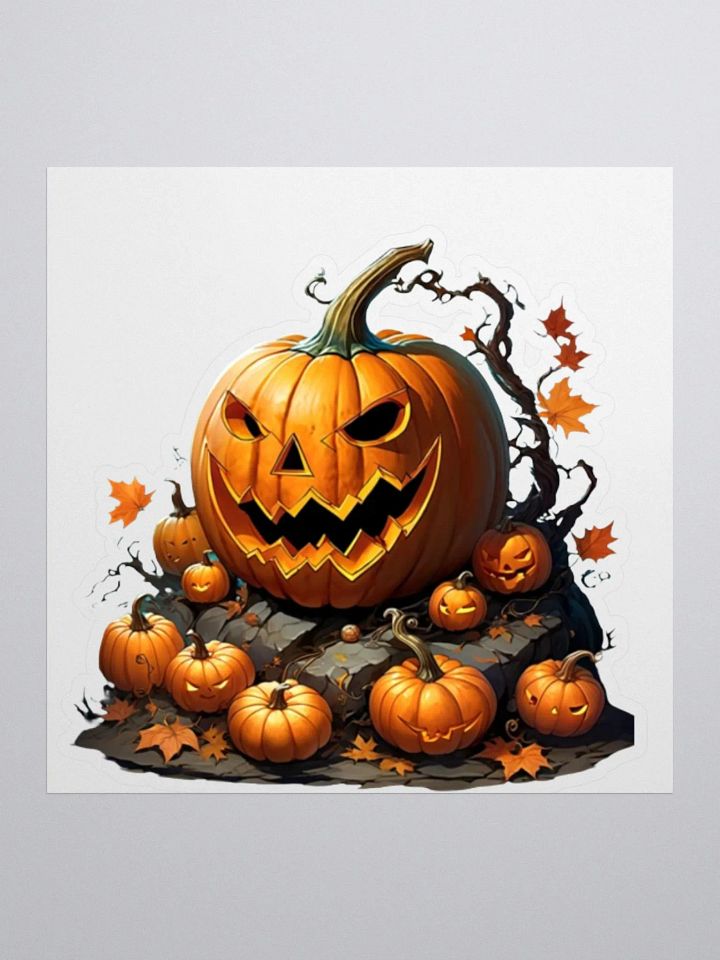 Scary Pumpkins Sticker product image (1)