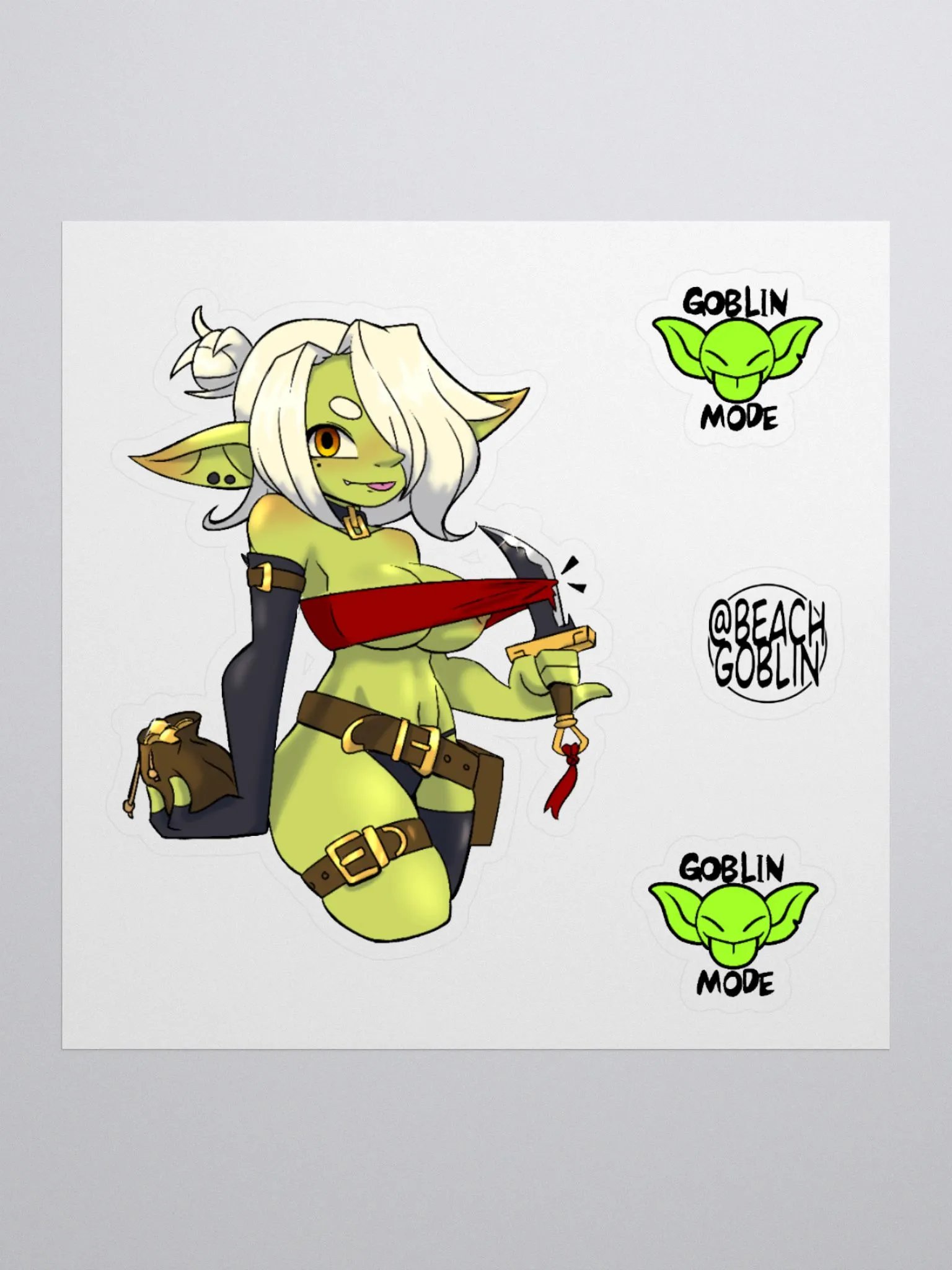 Goblin Rogue Sticker product image (1)