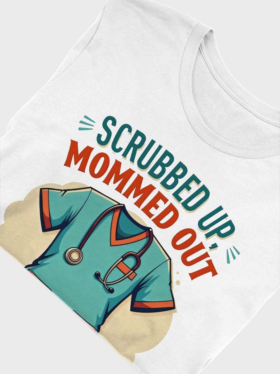 Mommed Out Scrubs Stylized T-Shirt product image (45)