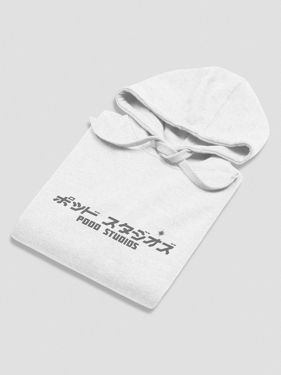 Podd Studios Anime Title Edition Hoodie (WHITE) product image (5)