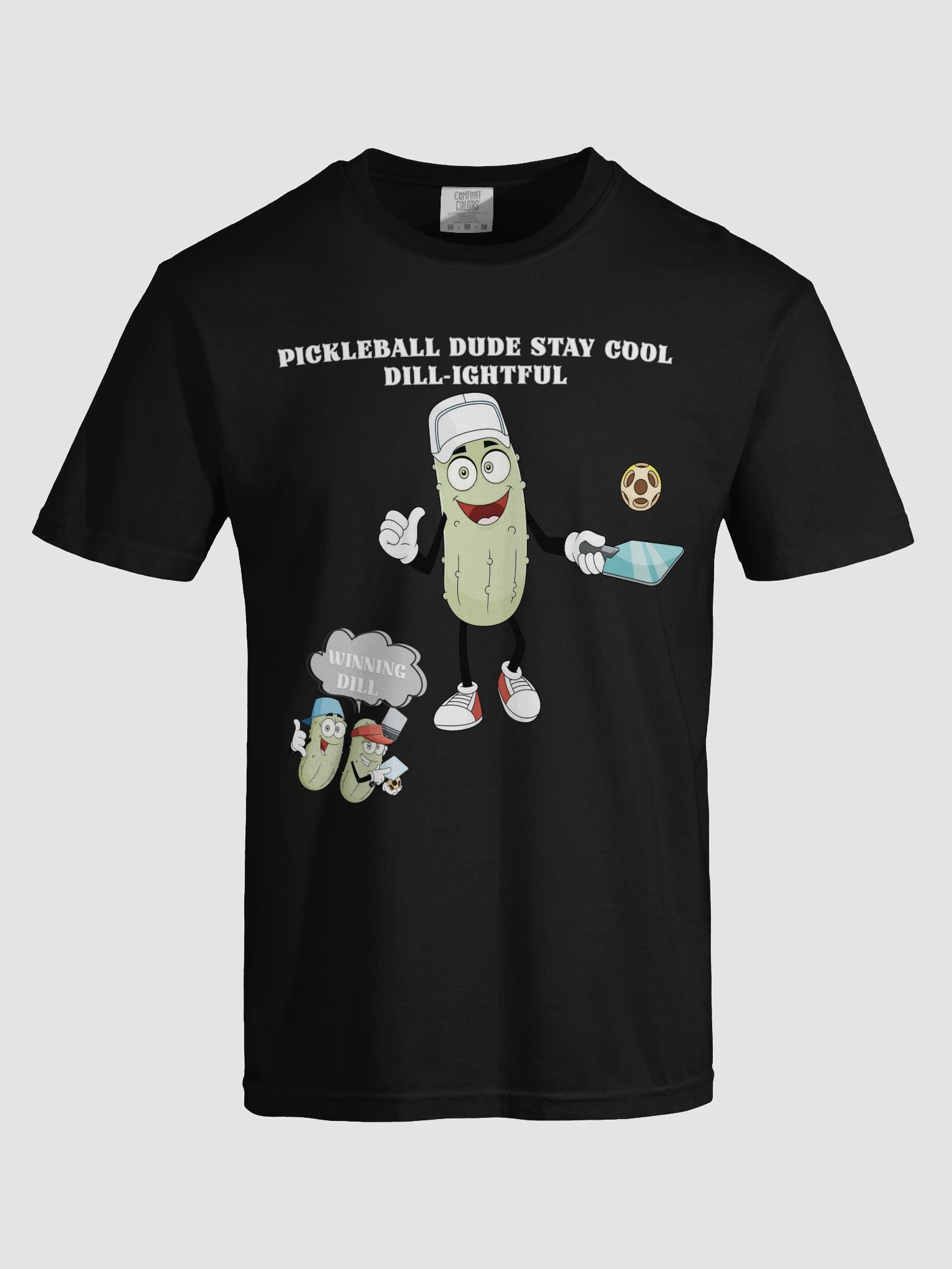 Pickleball Cool Dude Heavyweight T-Shirt product image (59)
