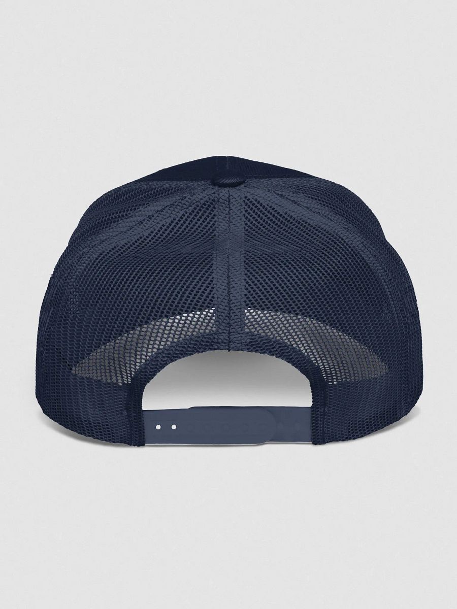 Dime Orange Font Trucker Hat product image (4)
