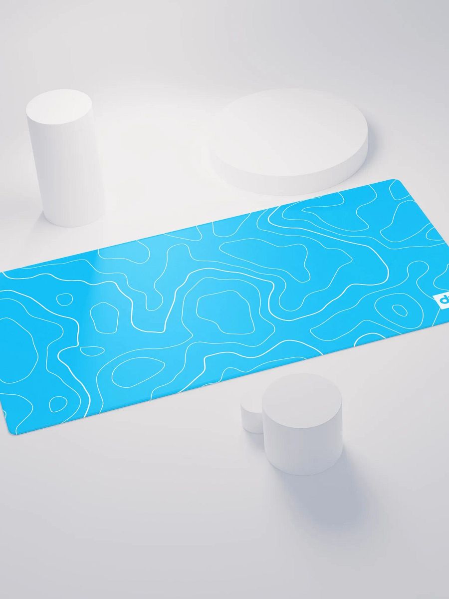 Topography Mouse Pad | Cyan product image (4)