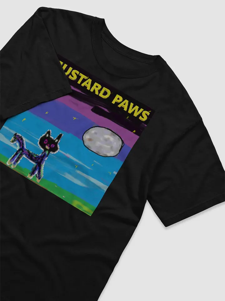 Moonlit Mustard Paws T-Shirt product image (2)