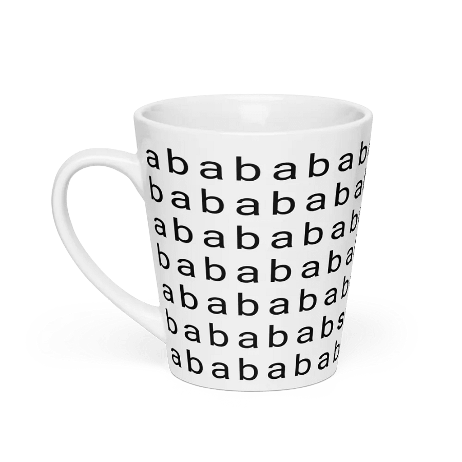 ababababa — Latte Mug product image (3)