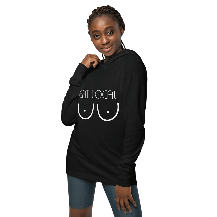 Funny Eat Local Breastfeeding Hoodie product image (10)