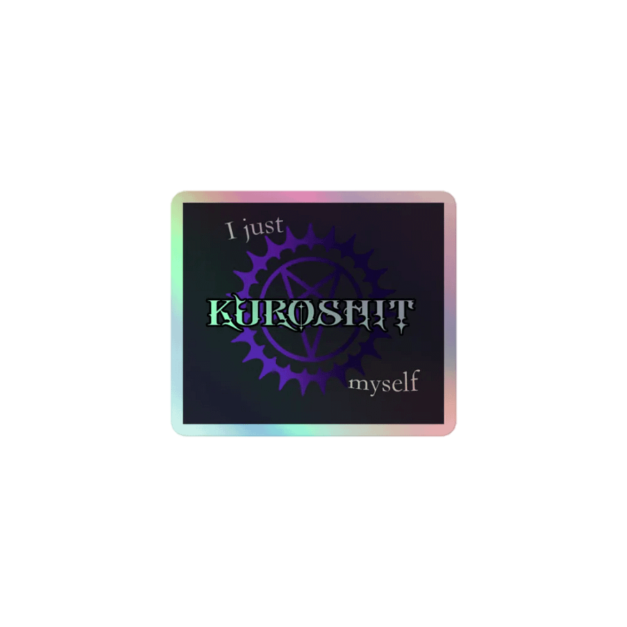 Kuroshit Yourself Holo Sticker product image (1)