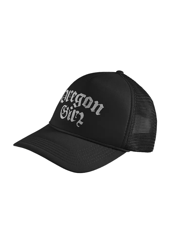 Oregon Girl Blackletter Foam Trucker Hat product image (2)