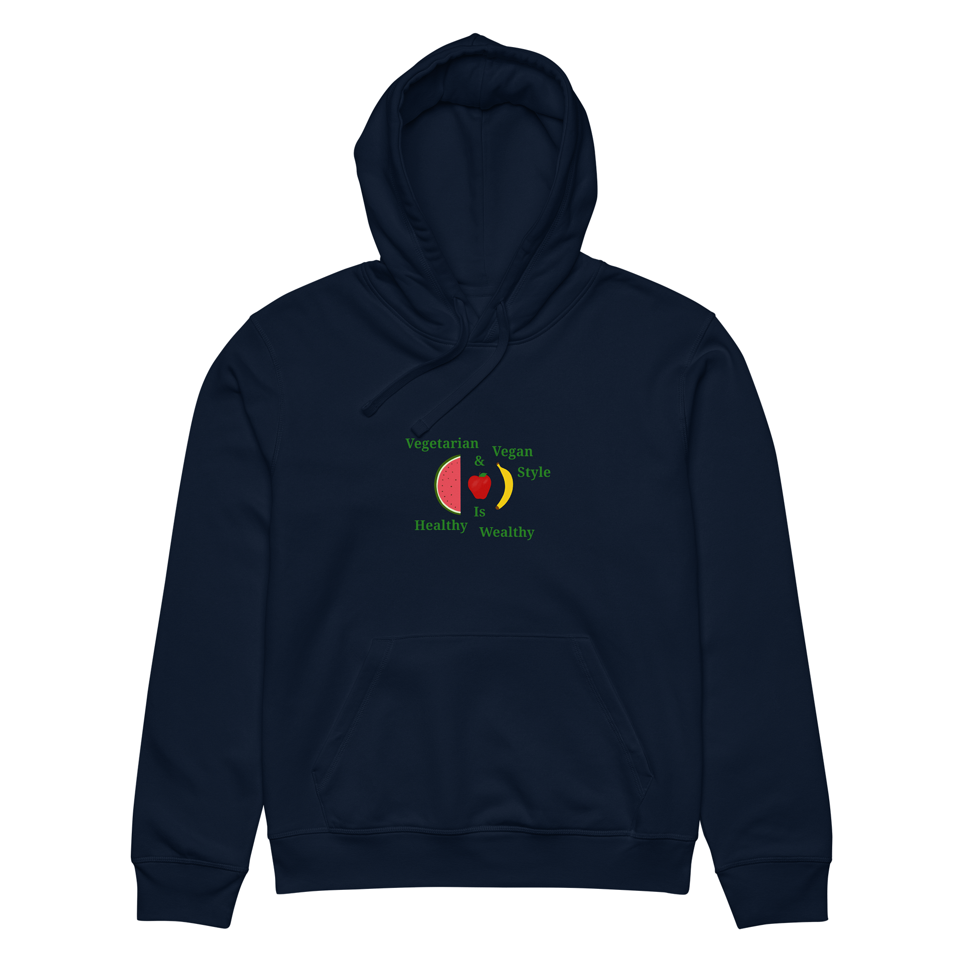 Healthy Wealthy Vegan Hoodie product image (6)