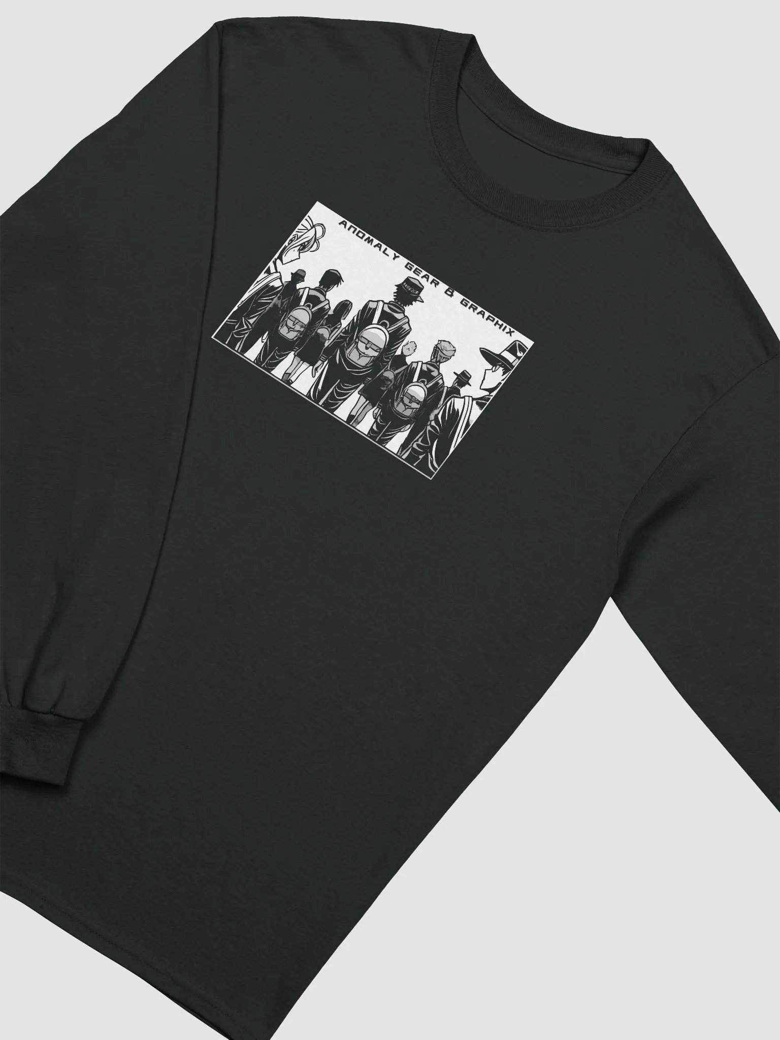 Stay Strange Manga Long Sleeve Tee product image (4)