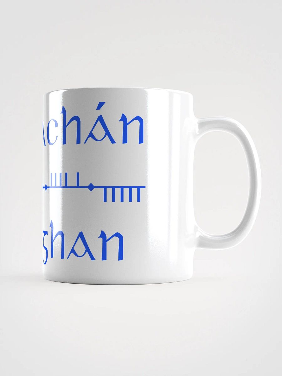 Monaghan/Muineachán Scholastic style Ogham Mug product image (2)