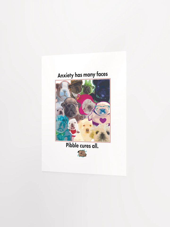 PIBBLE CURES ANXIETY PRINT product image (2)