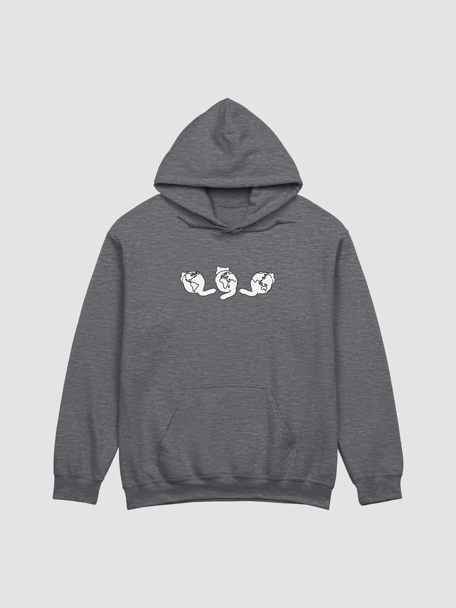 Planet Manul Trio - Gildan Unisex Hoodie product image (10)