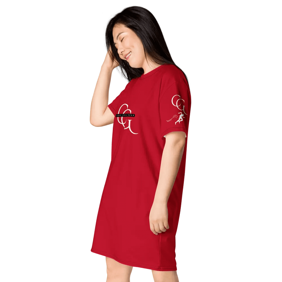 CG Red T- Shirt Dress product image (3)