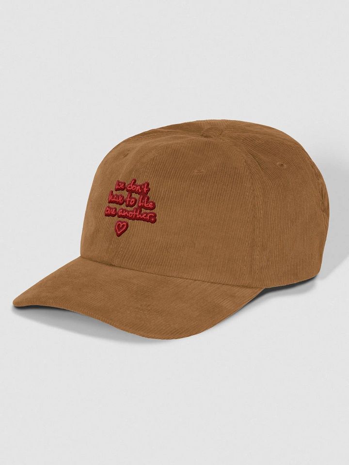 ONE ANOTHER (cherry) cord hat product image (2)