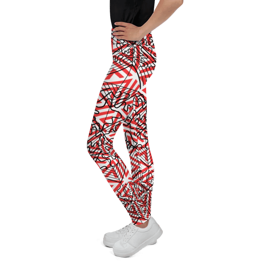 JoBeths' Signature Leggings Youth 👖Black web 🕸 Design product image (3)
