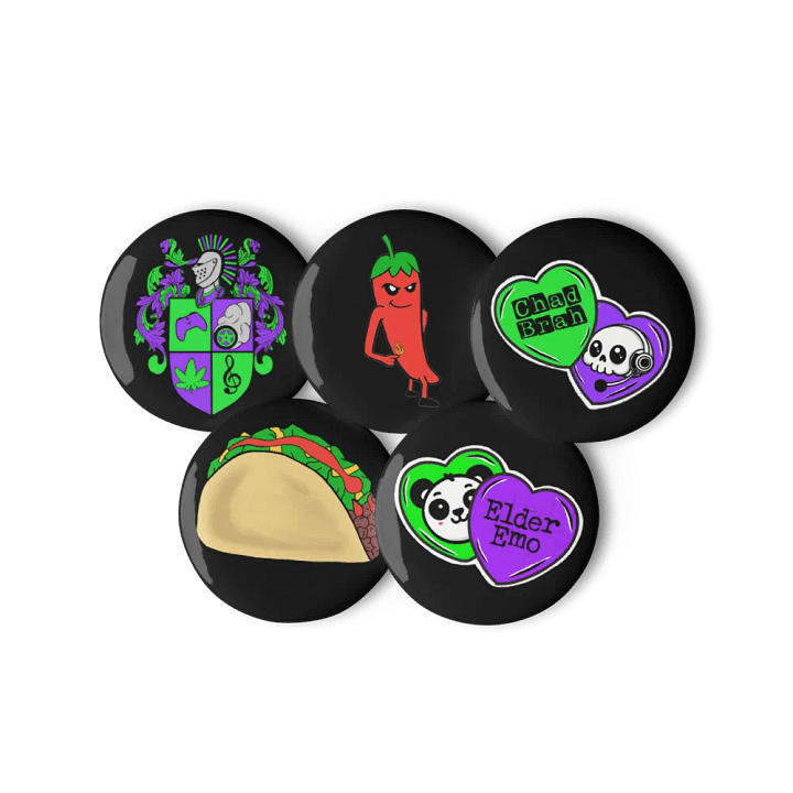 Pin Set (5-pack) product image (2)