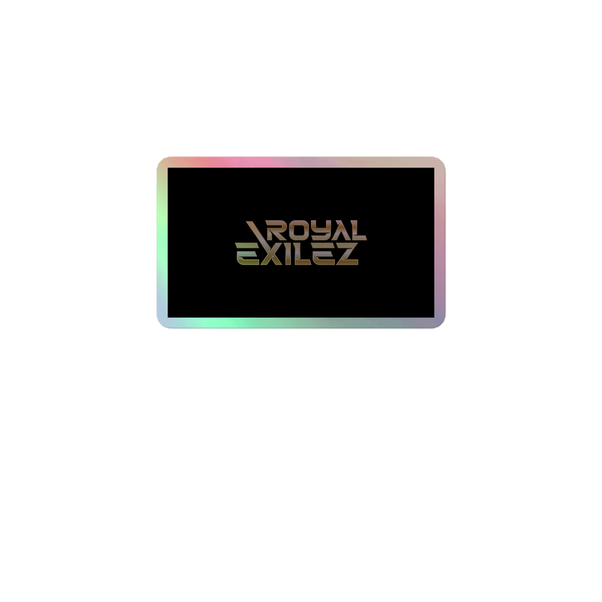 ROYAL EXILEZ Holographic Sticker Sheet product image (1)