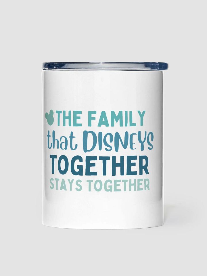 Disney World Family Stainless Steel Tumbler white product image (1)
