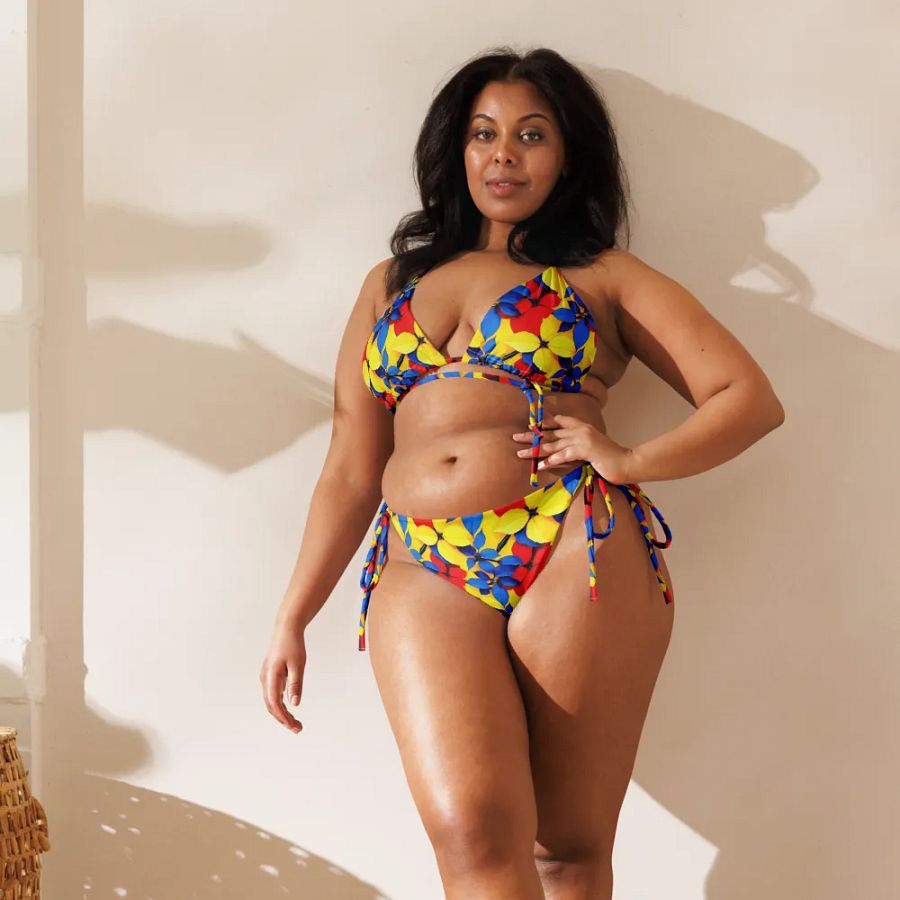 Symmetry in Bloom Bikini Set product image (7)