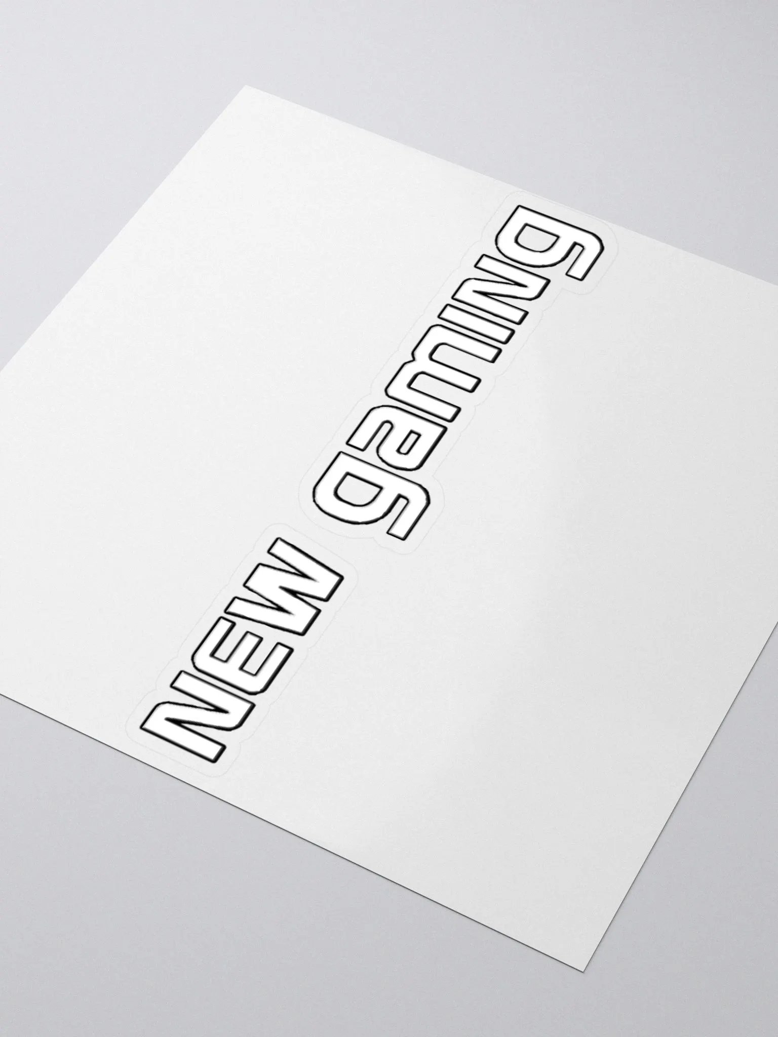 N.E.W. Gaming - Text Logo Sticker product image (9)