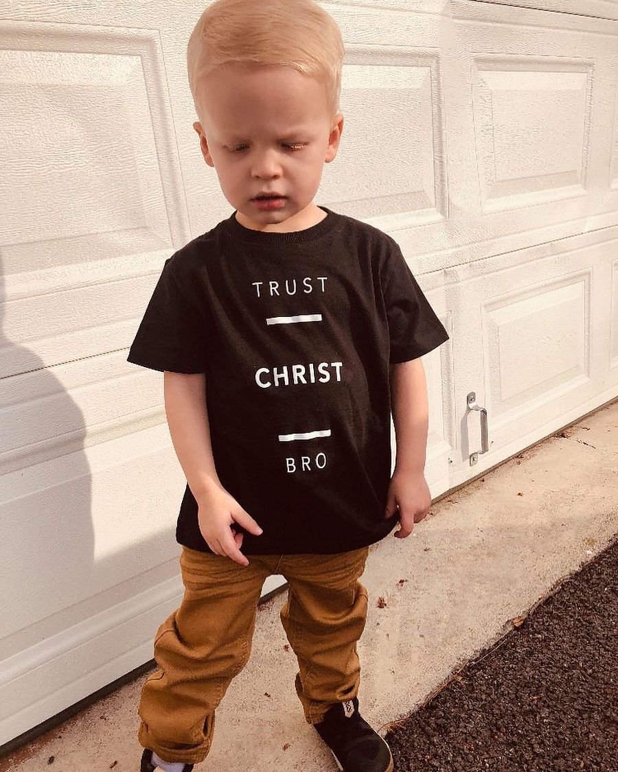 Trust Christ toddler shirt product image (3)