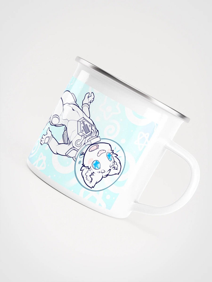 Space Cat Mio metal mug product image (1)
