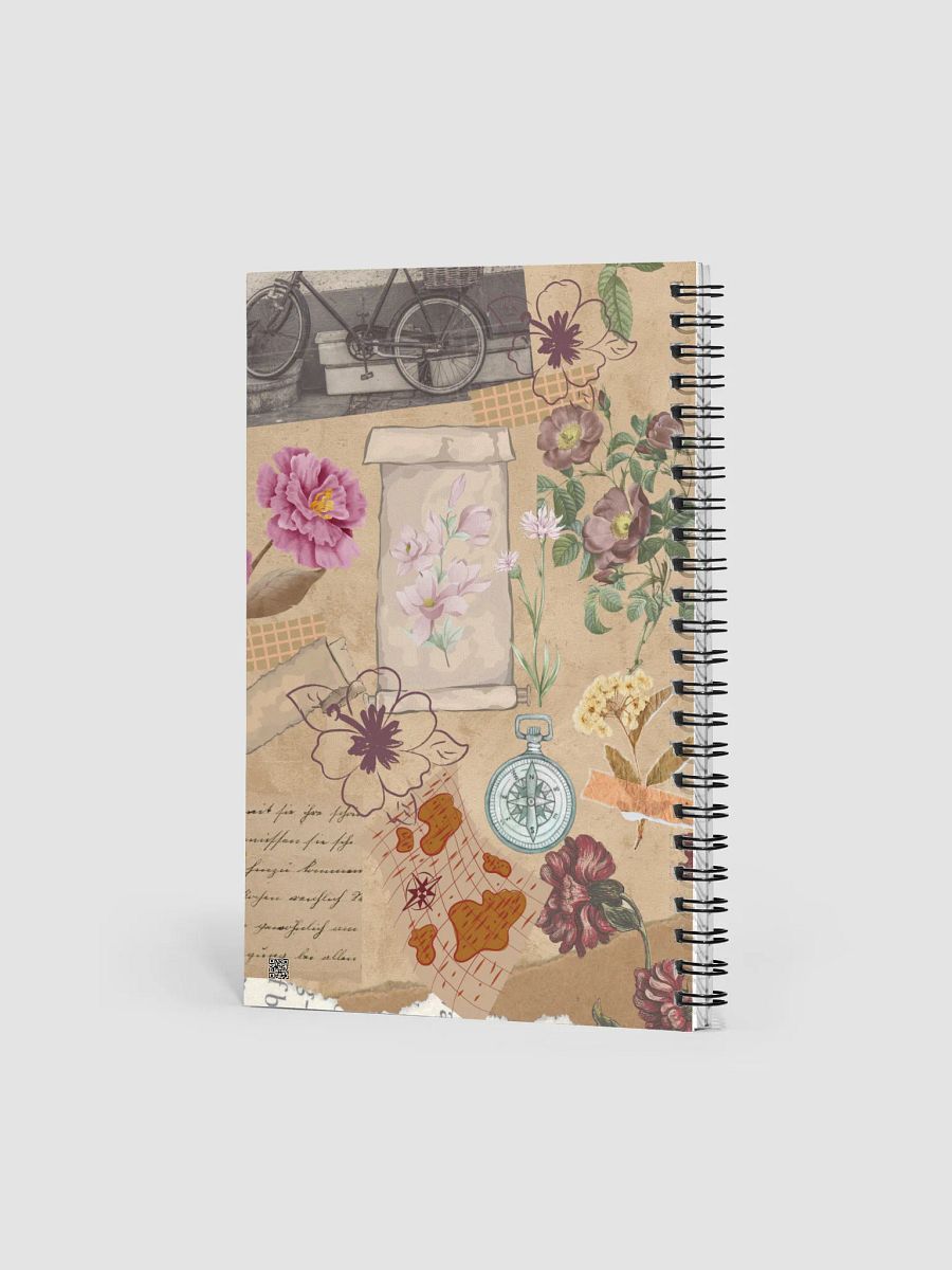 Floral Wanderlust Spiral Notebook product image (2)