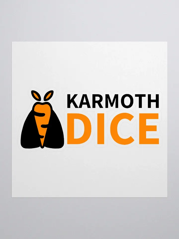 A properly KarMoth sticker product image (1)