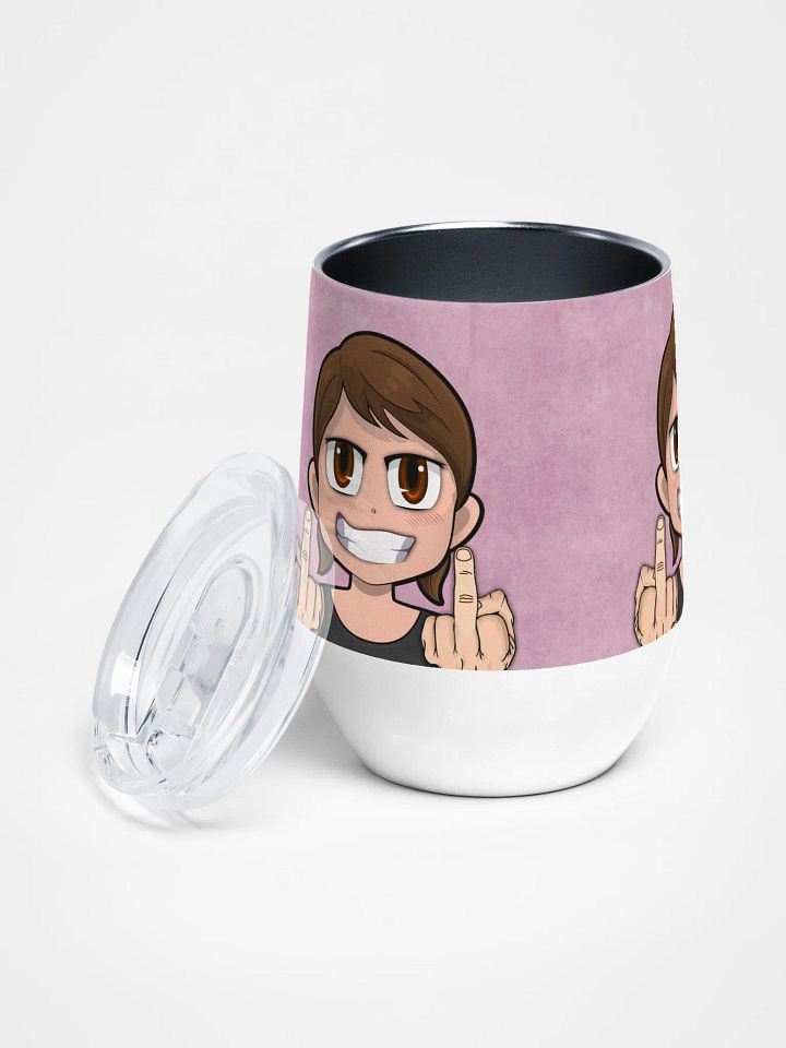Mrs Heavy Because Wine Tumbler product image (2)