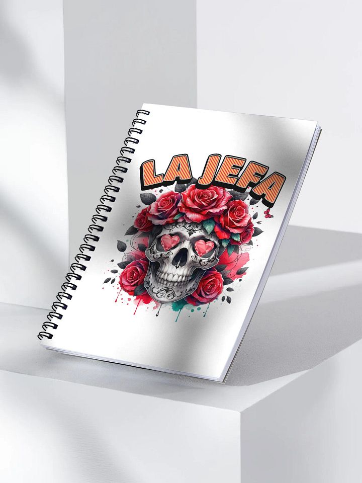 La Jefa Skull The Boss Spiral Notebook product image (2)