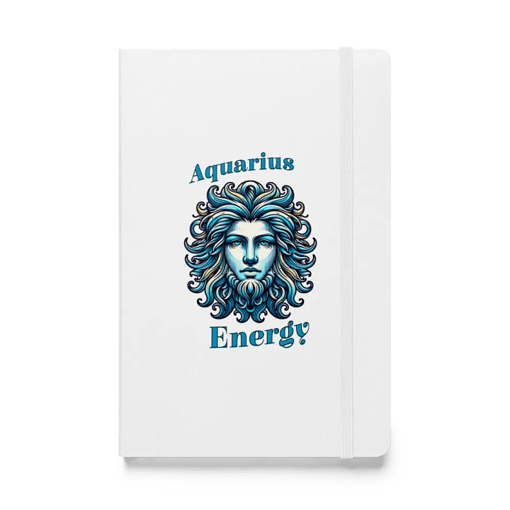 Zodiac Sign Aquarius Energy Lined Notebook product image (4)