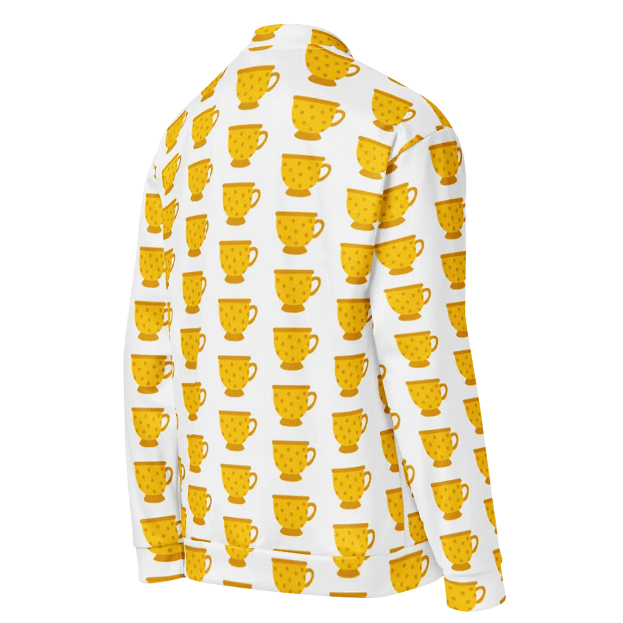 Polka Dot Tea Party All-Over Print Bomber Jacket product image (9)