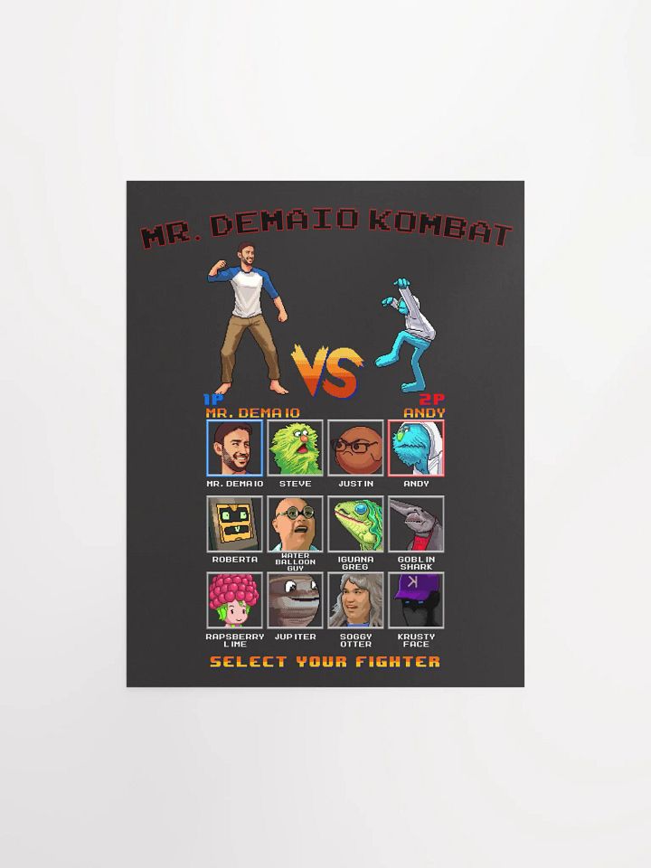 Mr. DeMaio Kombat Poster! product image (3)