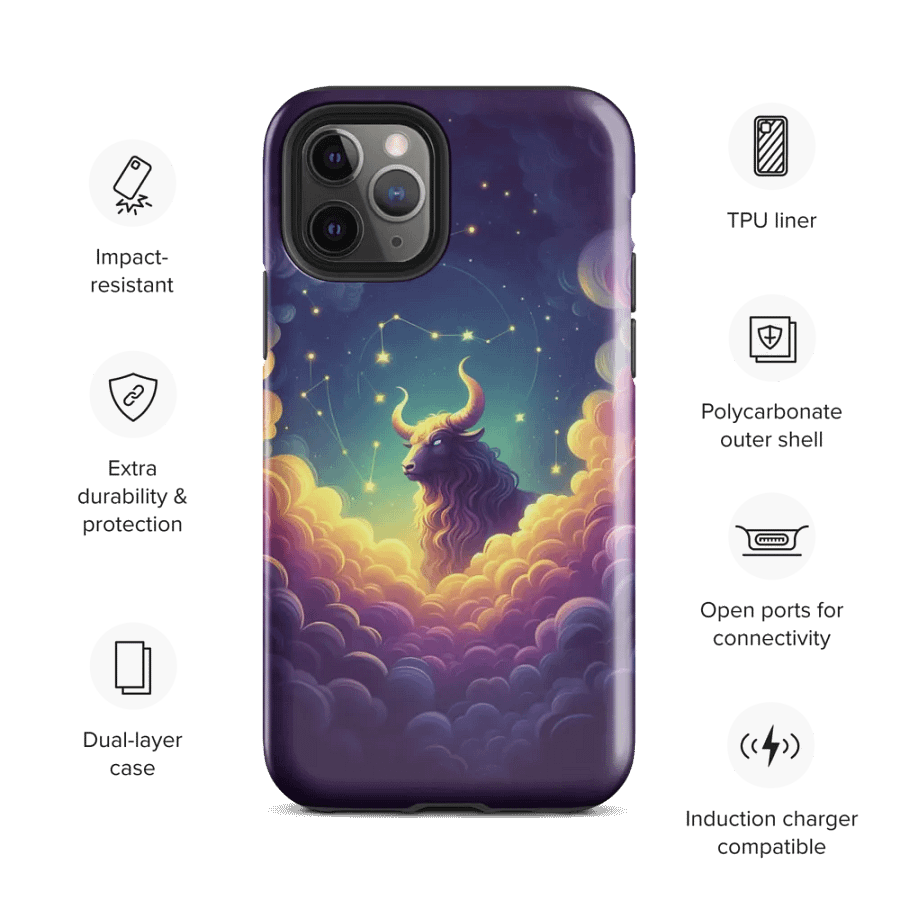 Celestial Bull iPhone® Tough Case product image (28)