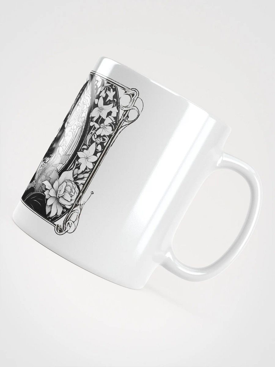 Whimsy, a cute Cat Woman - White Glossy Mug product image (4)