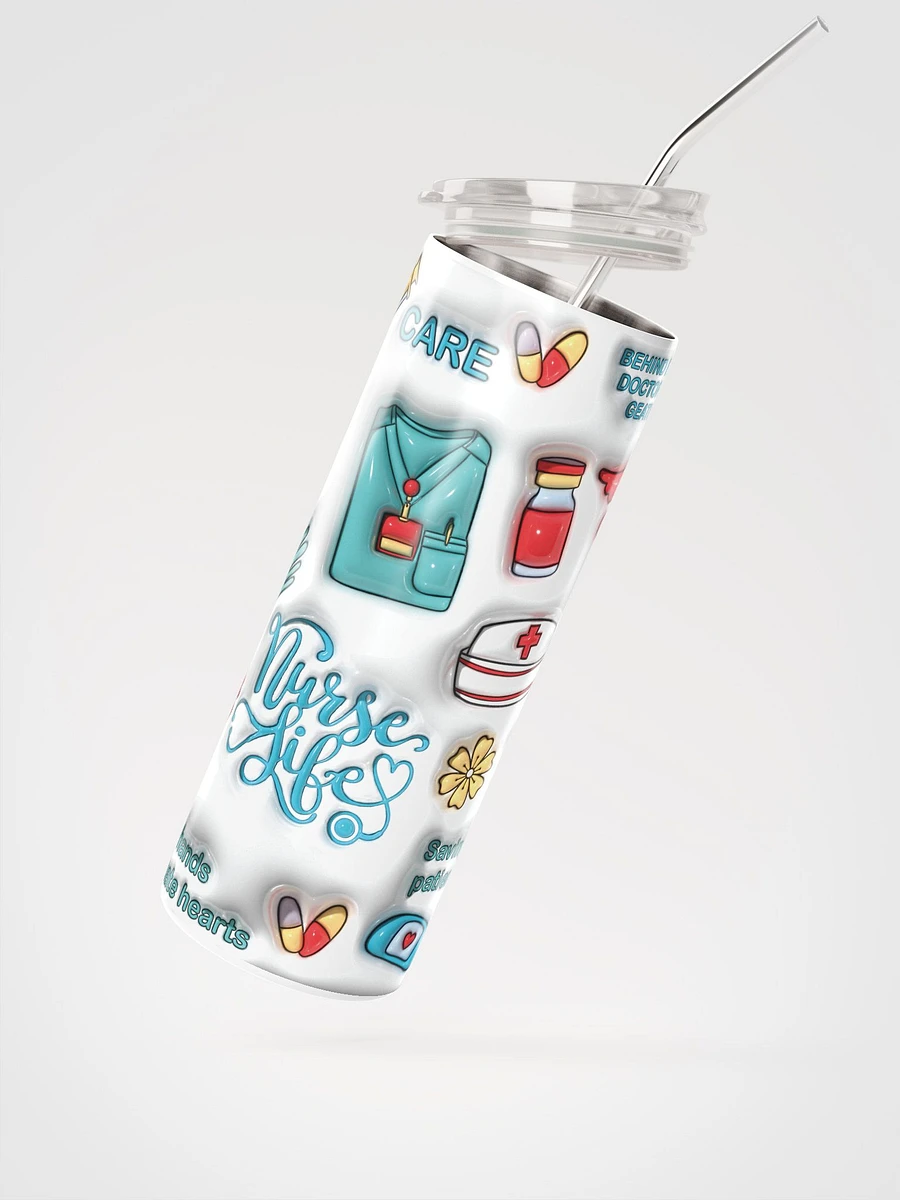 Nurse Life 20 oz. Skinny Tumbler product image (2)