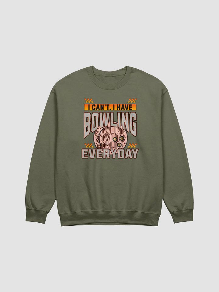 I Cant I Have Bowling Everyday Graphic Crewneck Sweatshirt product image (11)