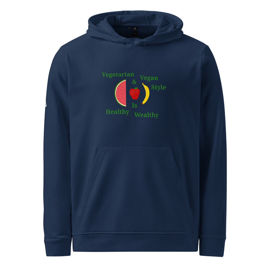 Healthy Is Wealthy Vegan Hoodie product image (1)