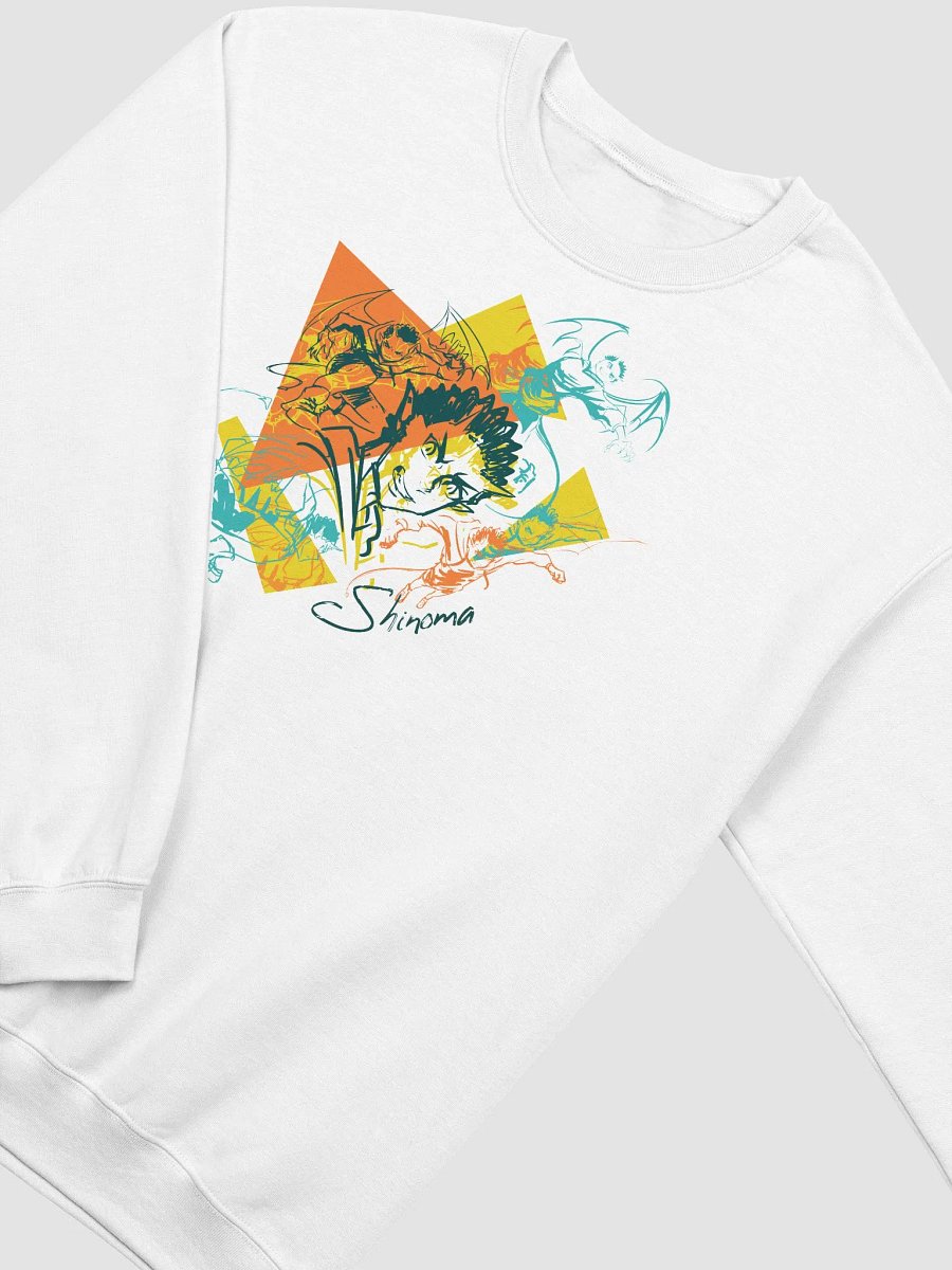 SHINOMA — MULTI-SKETCH — CREWNECK SWEATSHIRT product image (3)