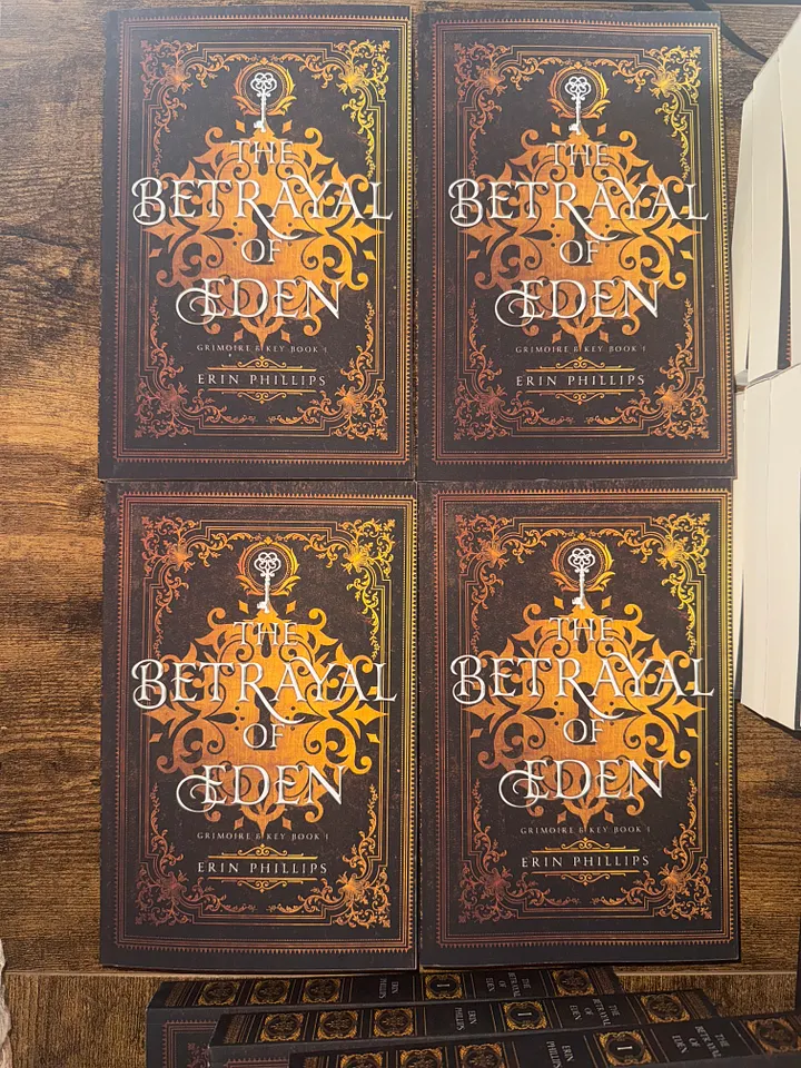 The Betrayal of Eden Signed Paperback *slightly damaged & discounted* product image (1)
