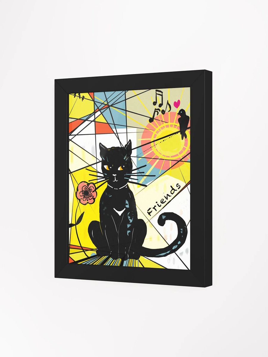 CityCatPaint 'Friends' - Framed Art product image (3)