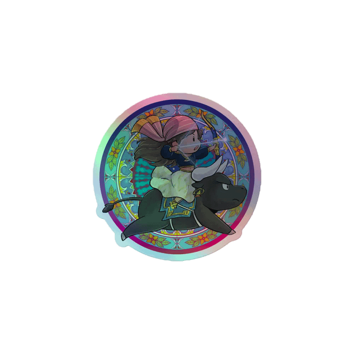 Library - Holographic Sticker product image (1)